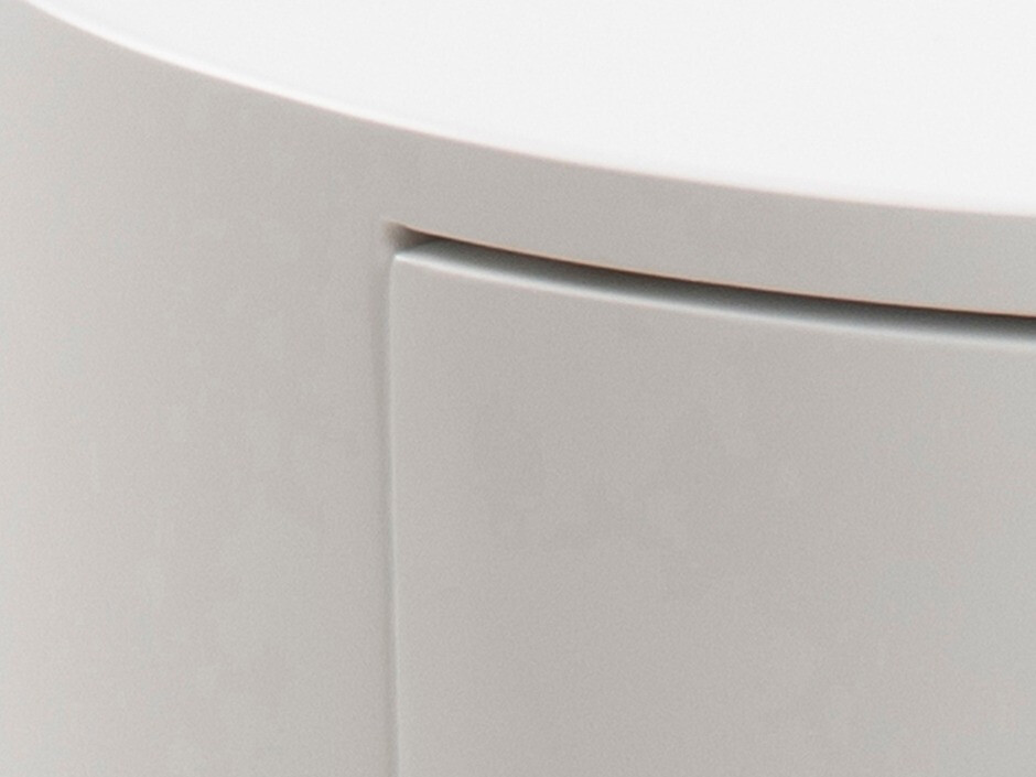 Кофейный столик Norsica 595 (Белый + Чёрный)