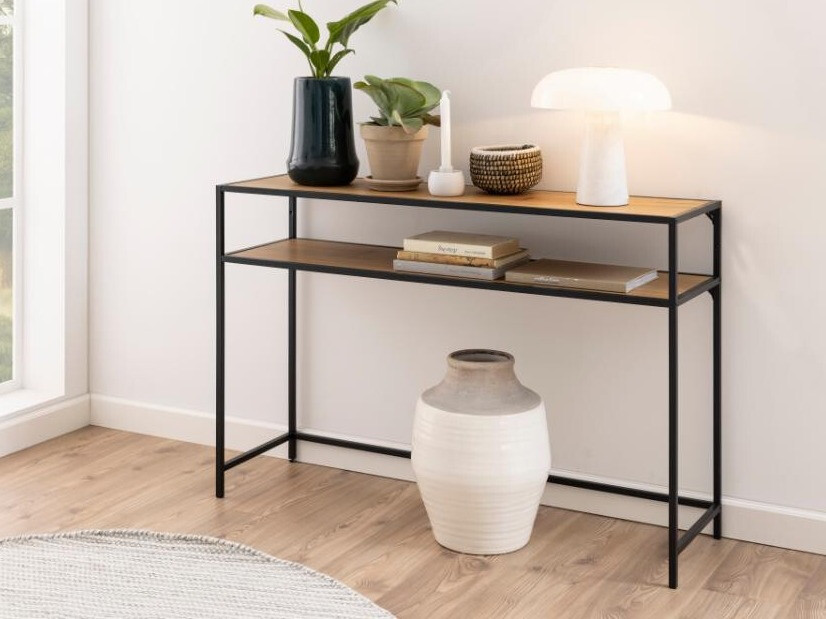 Konsole Norsica Sevferi 126 (Savvaļas ozols + Melns)