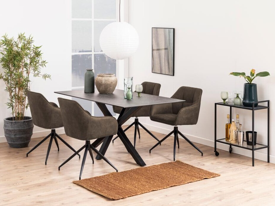 Krēsls Norsica 494 (Brūns + Melns)