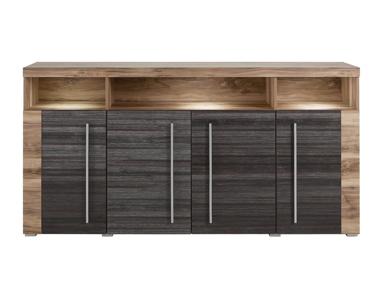 Skapis Sorciro 107 (Rieksts + Tumšs ozols)