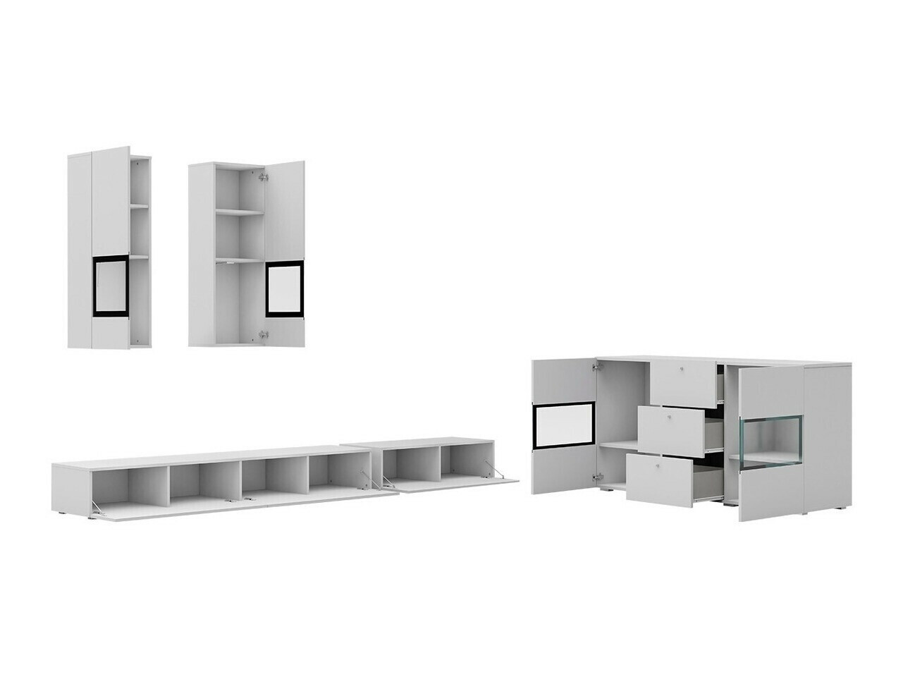 Viesistabas komplekts Serodeu 104 (Sanremo ozols)