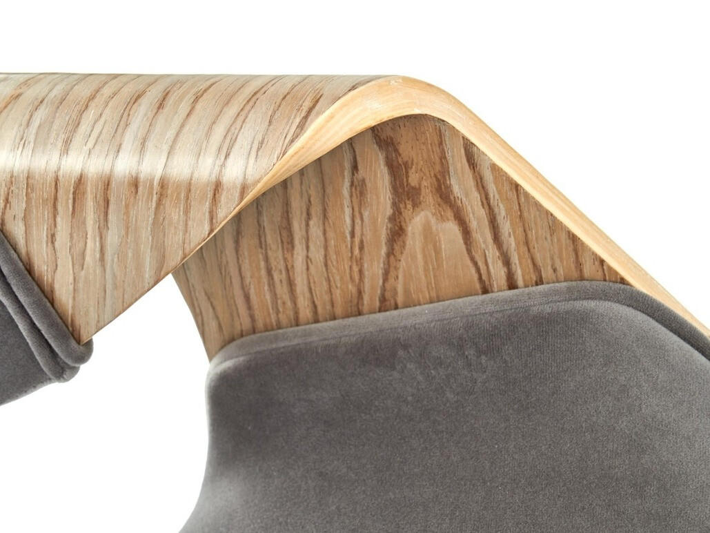 Krēsls Houston 720 (Gaišs koks + Pelēks)