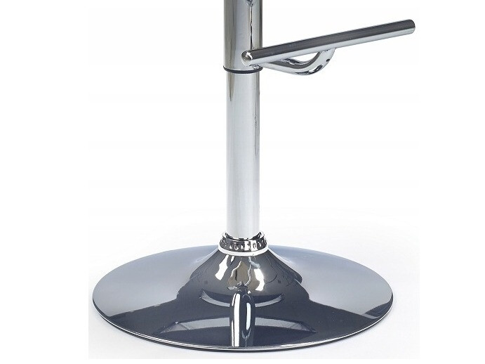 Низкий барный стул Houston 517 (Орех + Крем + Серебряный)