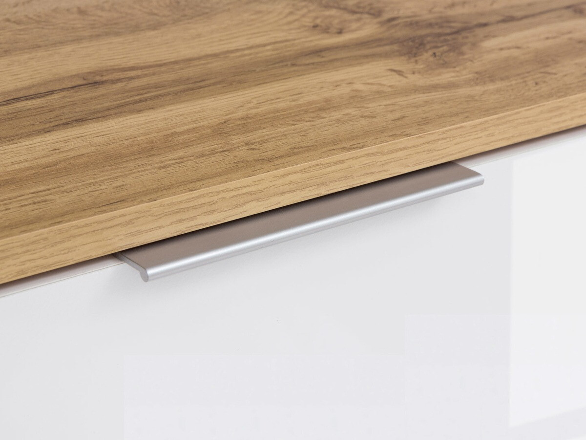 Kомод Tivetra 101 (Дуб вотан + Глянцевый белый)