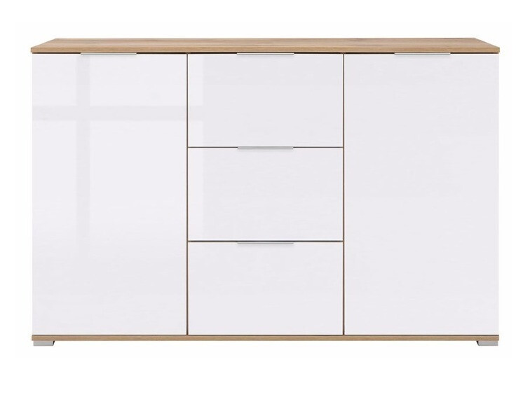 Kumode Tivetra 101 (Votan ozols + Glancēts balts)