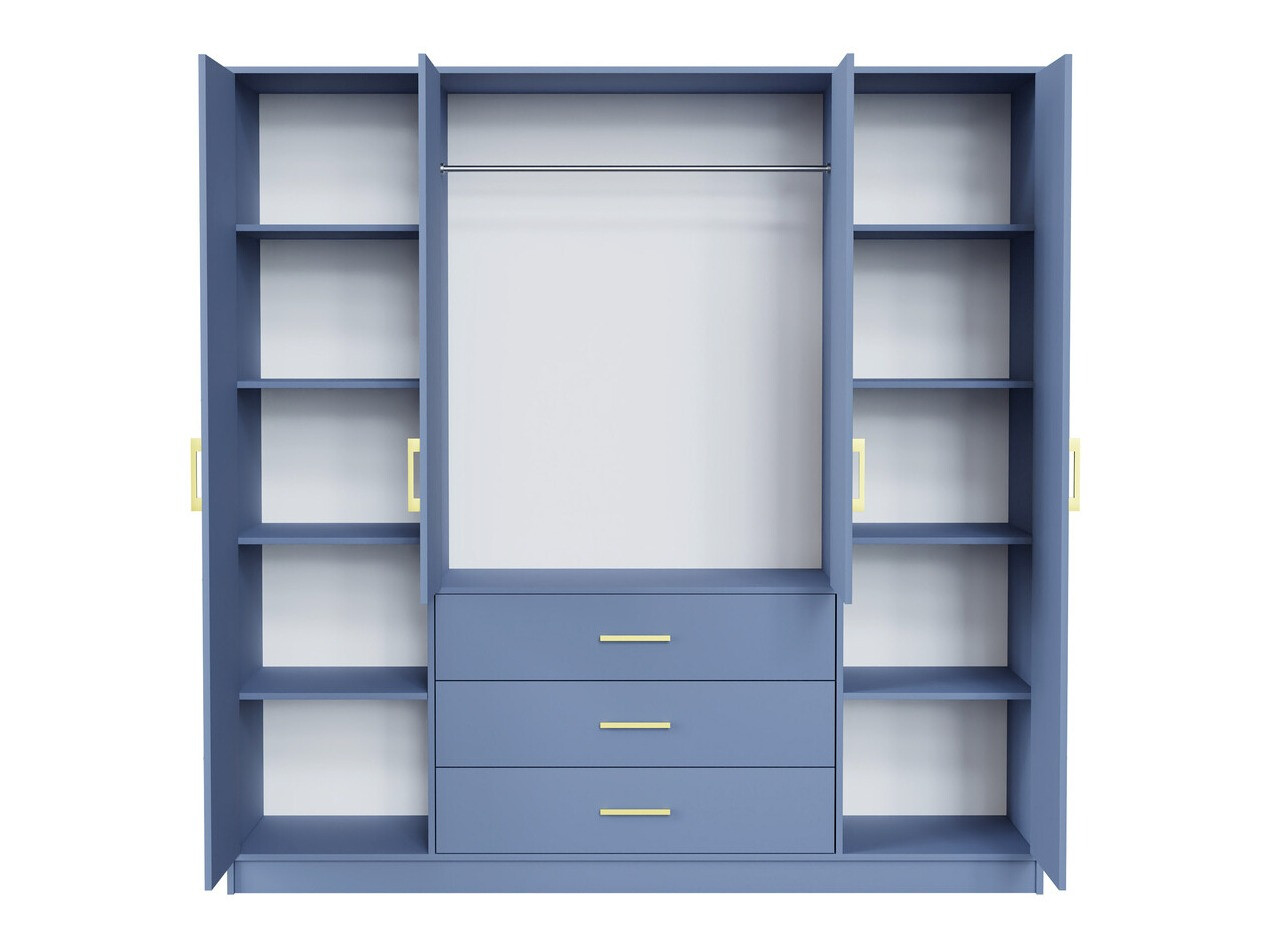 Mēbeļu komplekts Dortivu 121 (Zils)