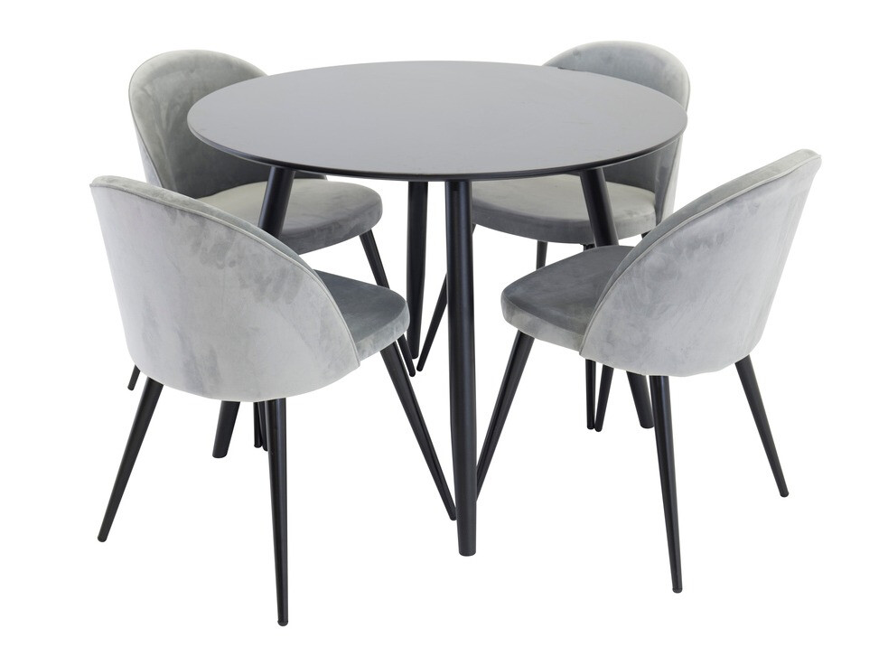 Стул Dallas 153 (Серый + Чёрный)