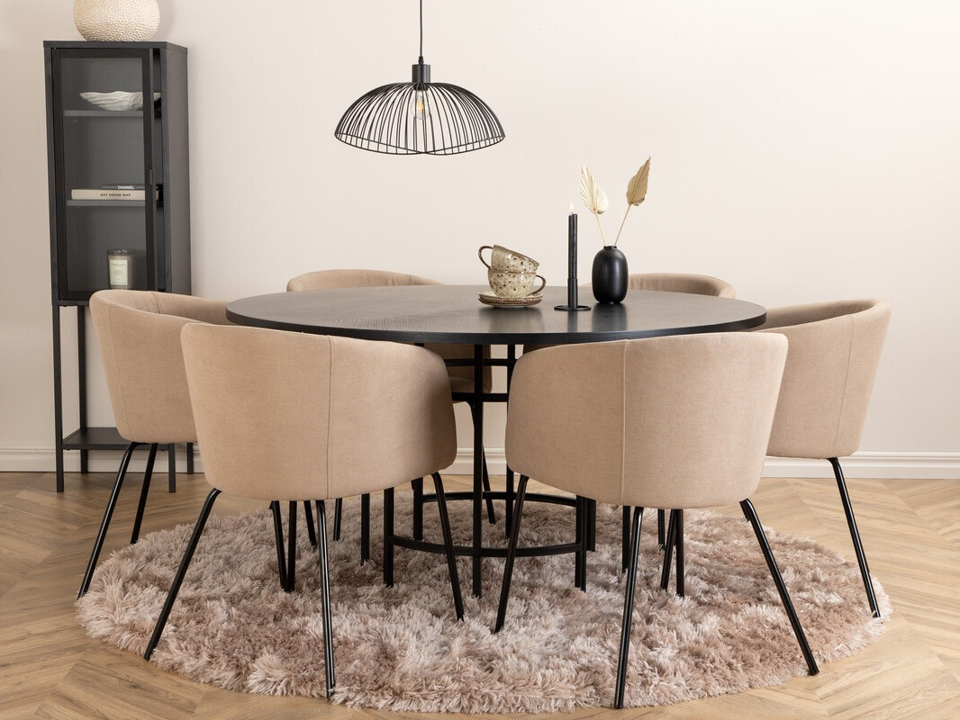 Krēsls Dallas 2603 (Bēšs + Melns)