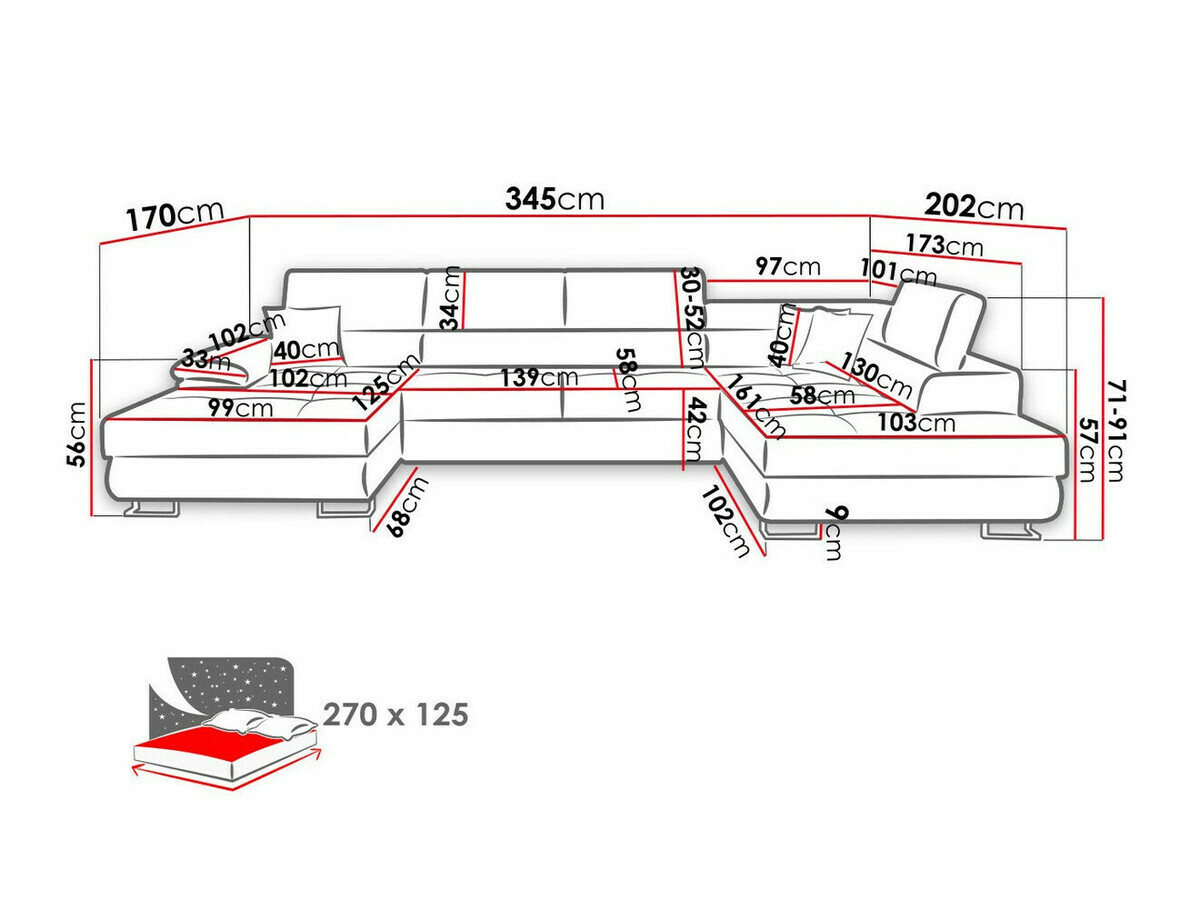 Stūra dīvāns Comfivo 190 (Soft 017 + Uttario Velvet 2979 + Uttario Velvet 2955 St)