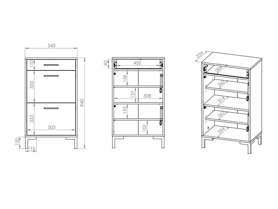 Priekšnama komplekts Larnolo 110
