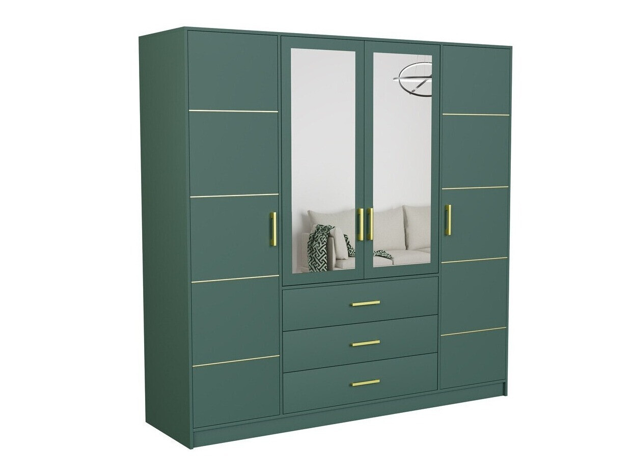 Skapis Dortivu 115 (Zaļš)