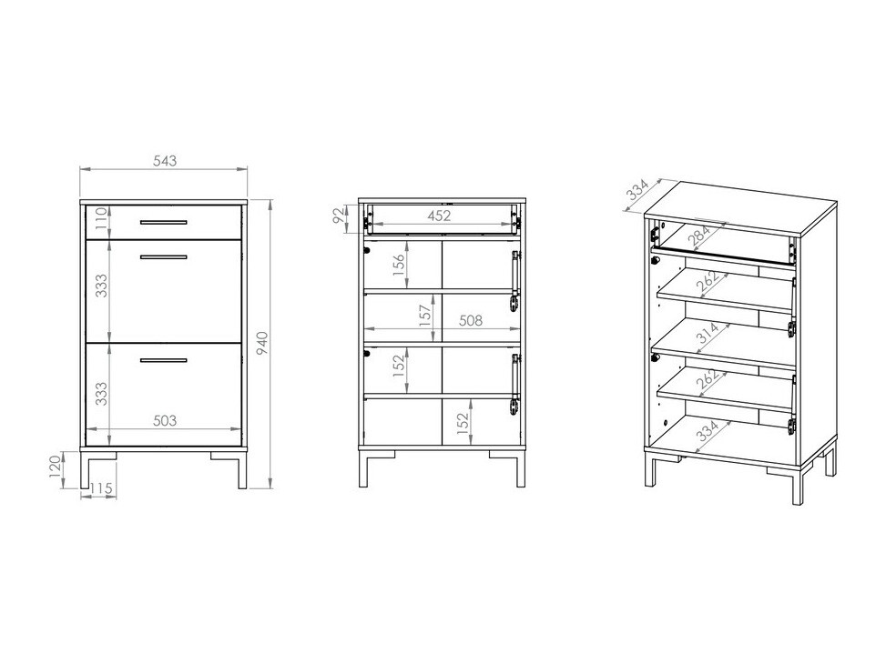 Тумба для обуви Larnolo 101