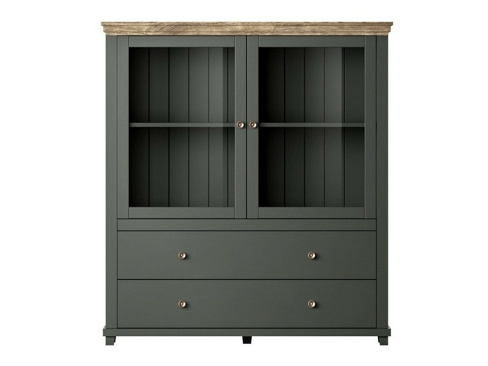 Kumode Tolnue 105 (Tumši zaļš + Lefkas ozols)