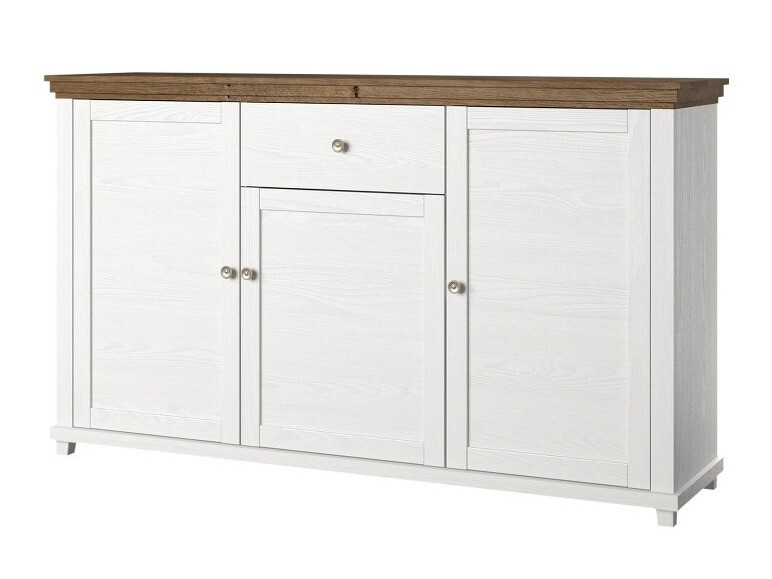 Kumode Tolnue 106 (Balināts osis + Lefkas ozols)