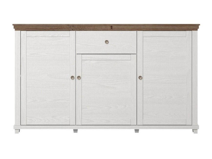 Kumode Tolnue 106 (Balināts osis + Lefkas ozols)