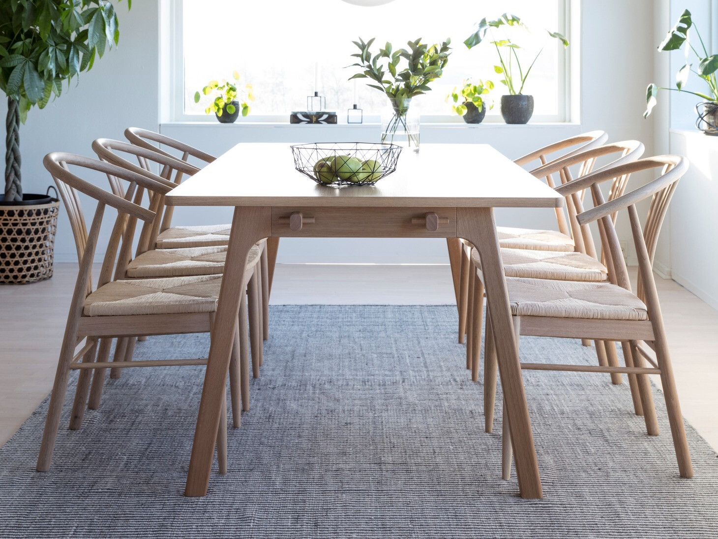 Krēsls Norsica 463 (Balināts ozols + Gaiši brūns)