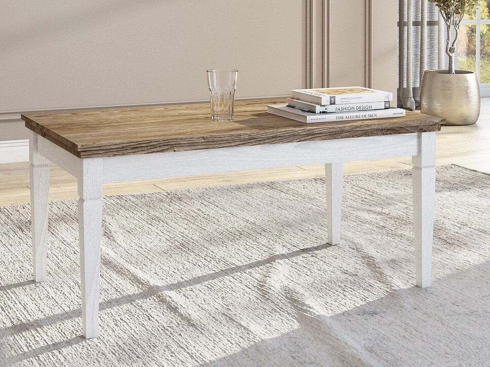 Журнальный столик Tolnue 108 (Выбеленная ясень + Дуб лефкас)