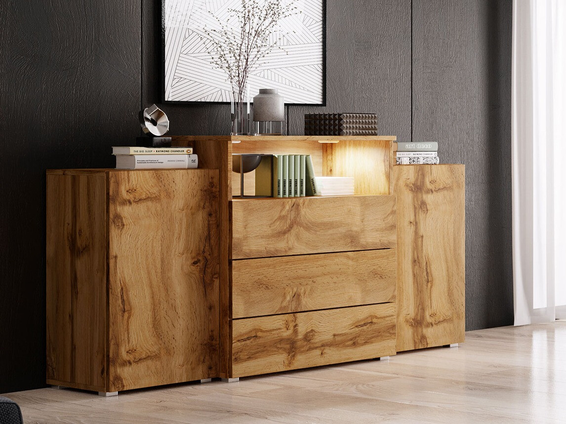 Kомод Sarasota 127 (Дуб вотан)
