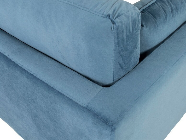 Кресло Dallas 100 (Синий + Коричневый)