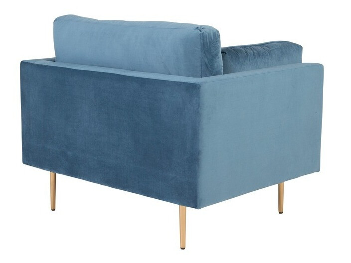 Krēsls Dallas 100 (Zils + Brūns)