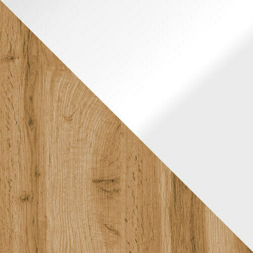 Kumode Sarasota 127 (Votan ozols + Glancēts balts)