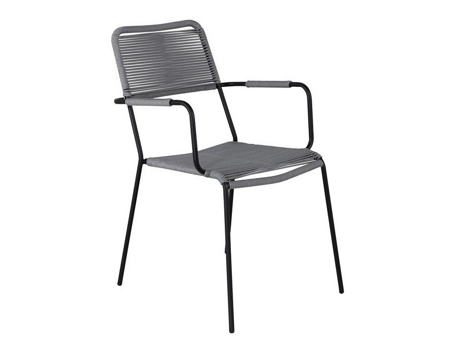 Садовый стул Dallas 2819 (Серый + Чёрный)