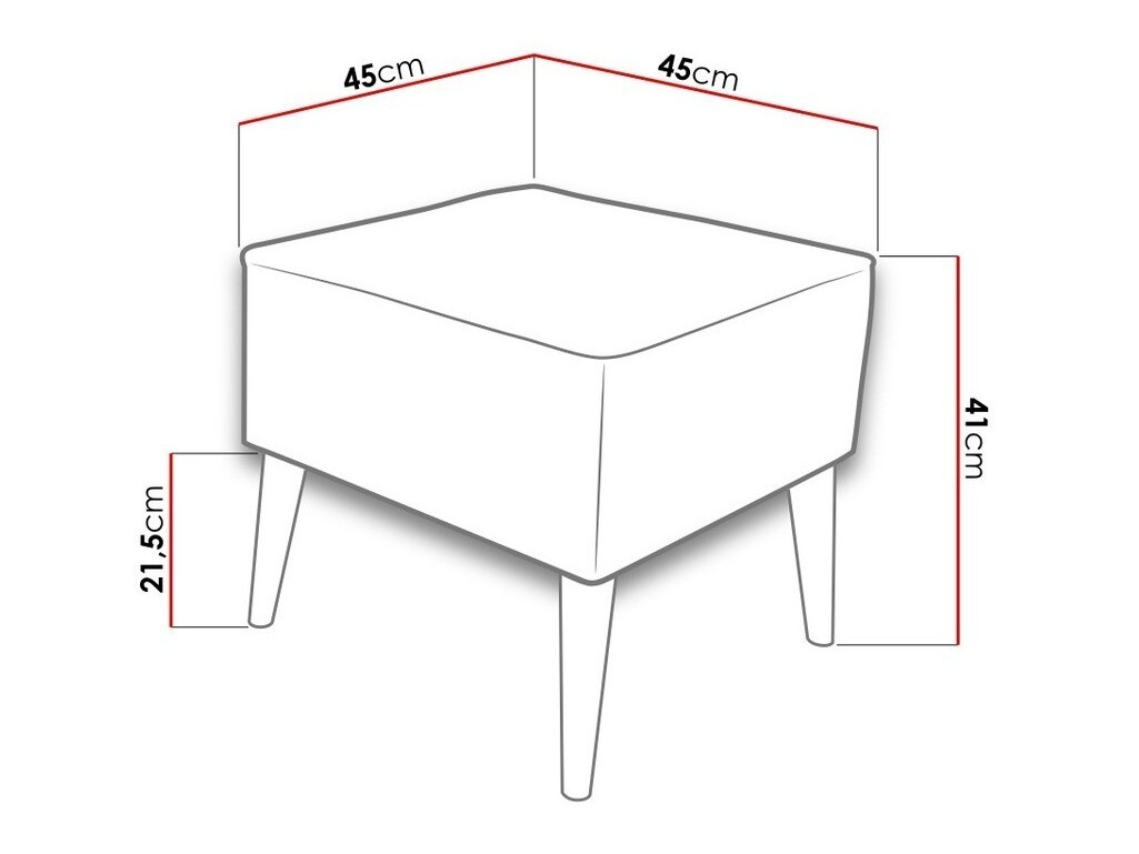 Pufs Comfivo Ulmus I (Alfa 01)