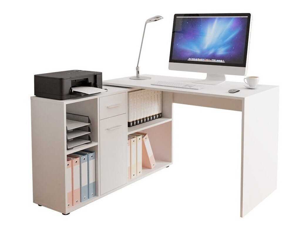 Stūra rakstāmgalds Bristol 122 (Balts)