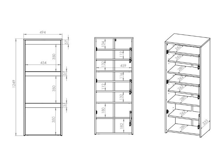 Тумба для обуви Vosoe 104