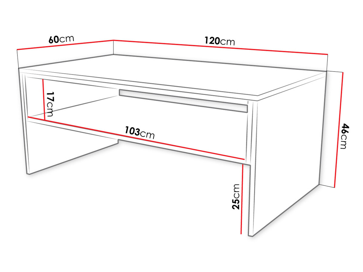 Žurnālu galdiņš Mavenoa 102