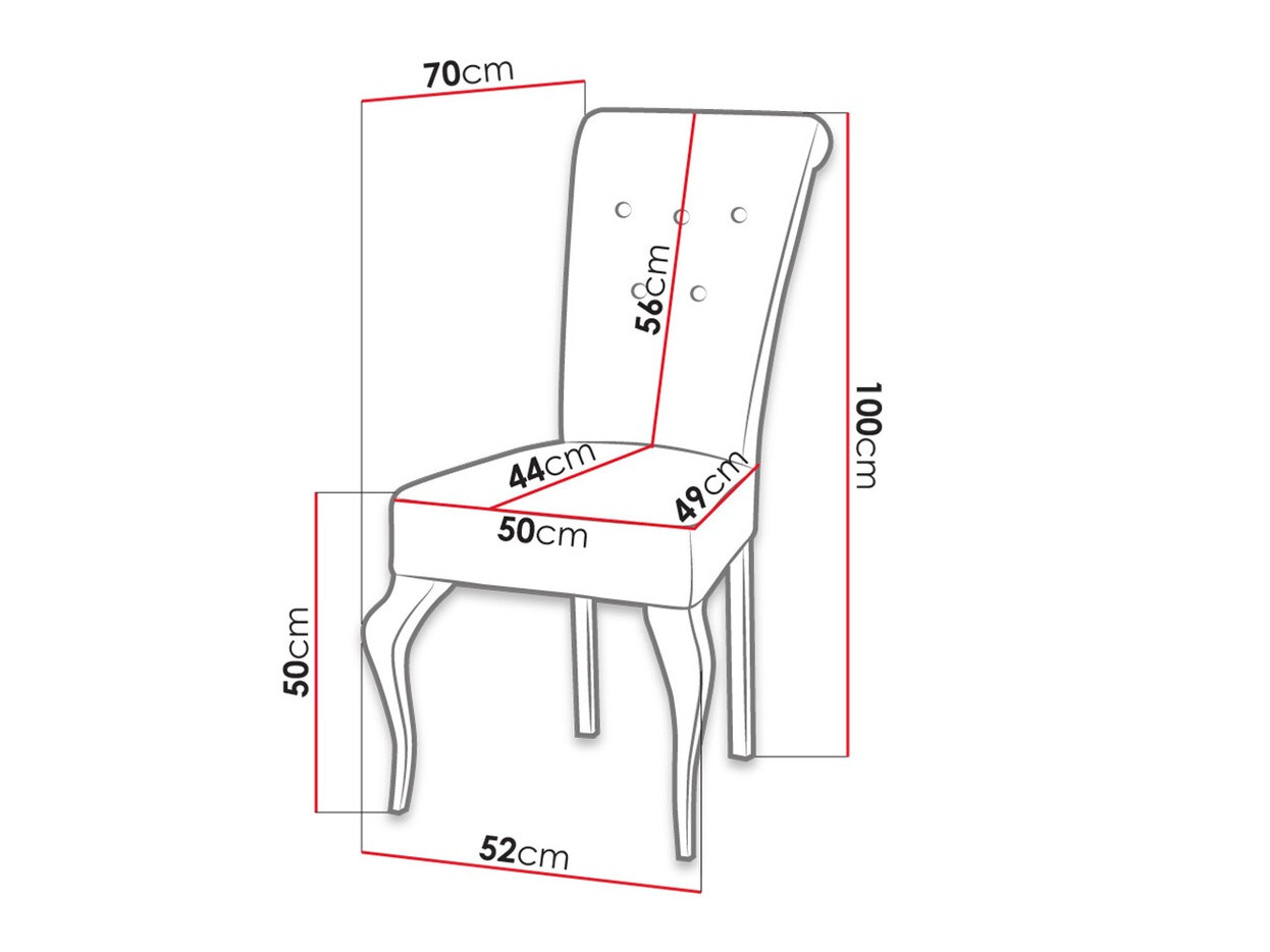 Krēsls Comfivo Gallina (Paros 05)