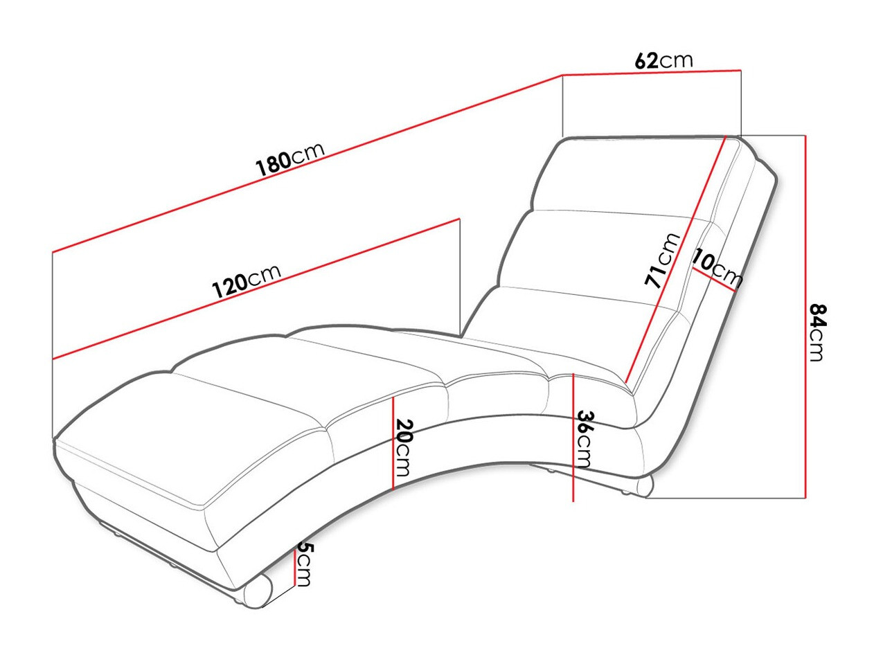 Кушетка Comfivo 109 (Soft 017 + Lawa 05)