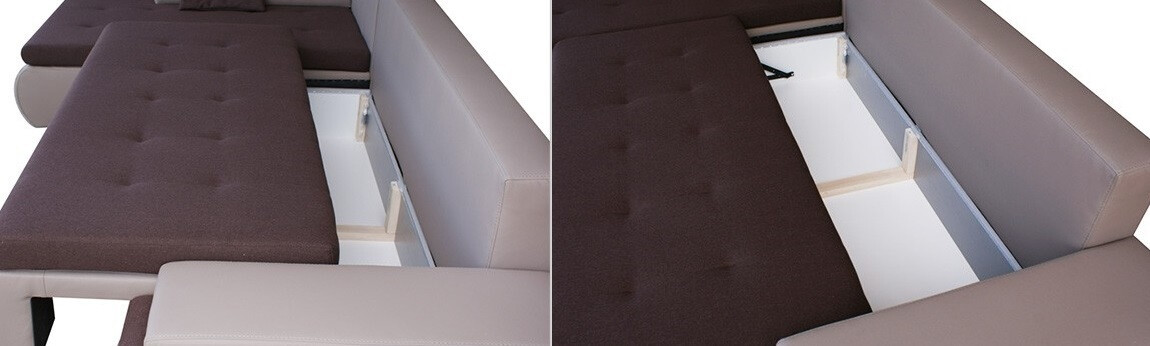 Угловой диван Temple 100 (Soft 066 + Lawa 02)