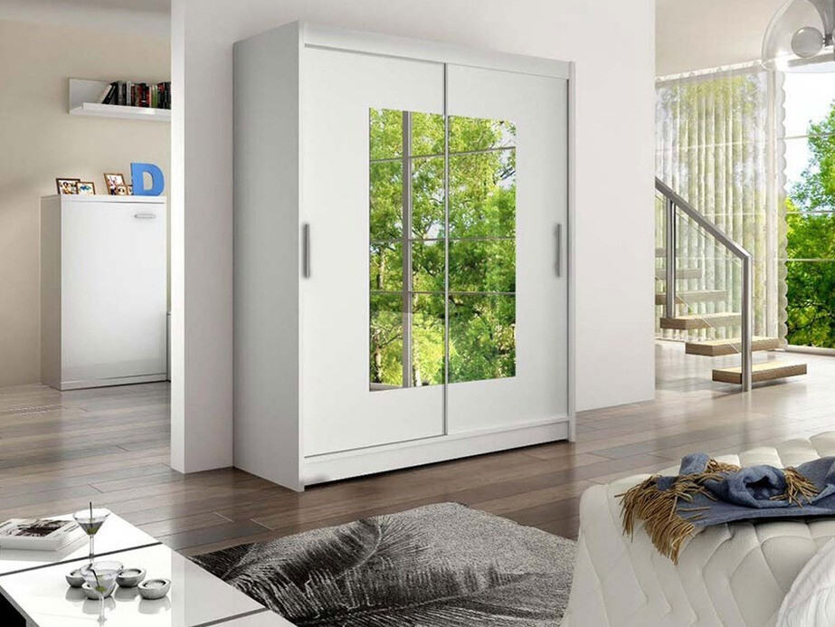 Skapis Closico 104 (Balts)