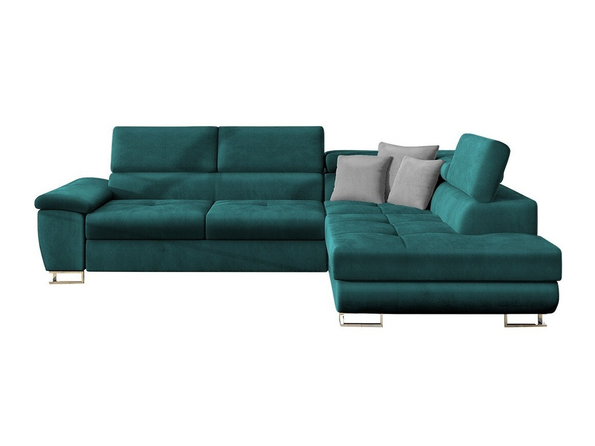 Stūra dīvāns Comfivo Ruta II (Magic Velvet 2221 + Magic Velvet 2240)