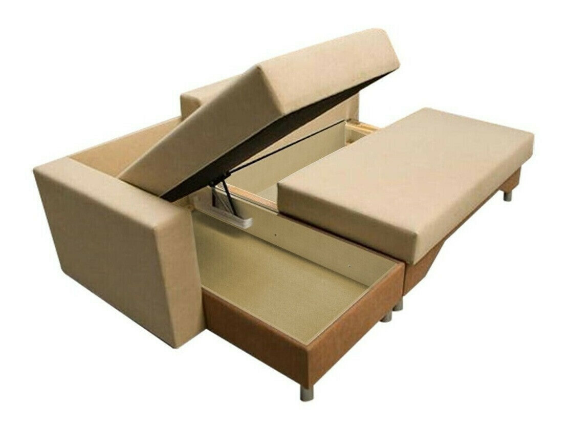 Угловой диван Akron 100 (Suedine 9 + Suedine 390)