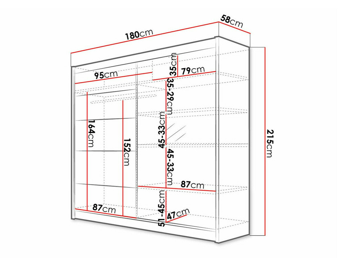 Skapis Closico 142 (Sonomas ozols)