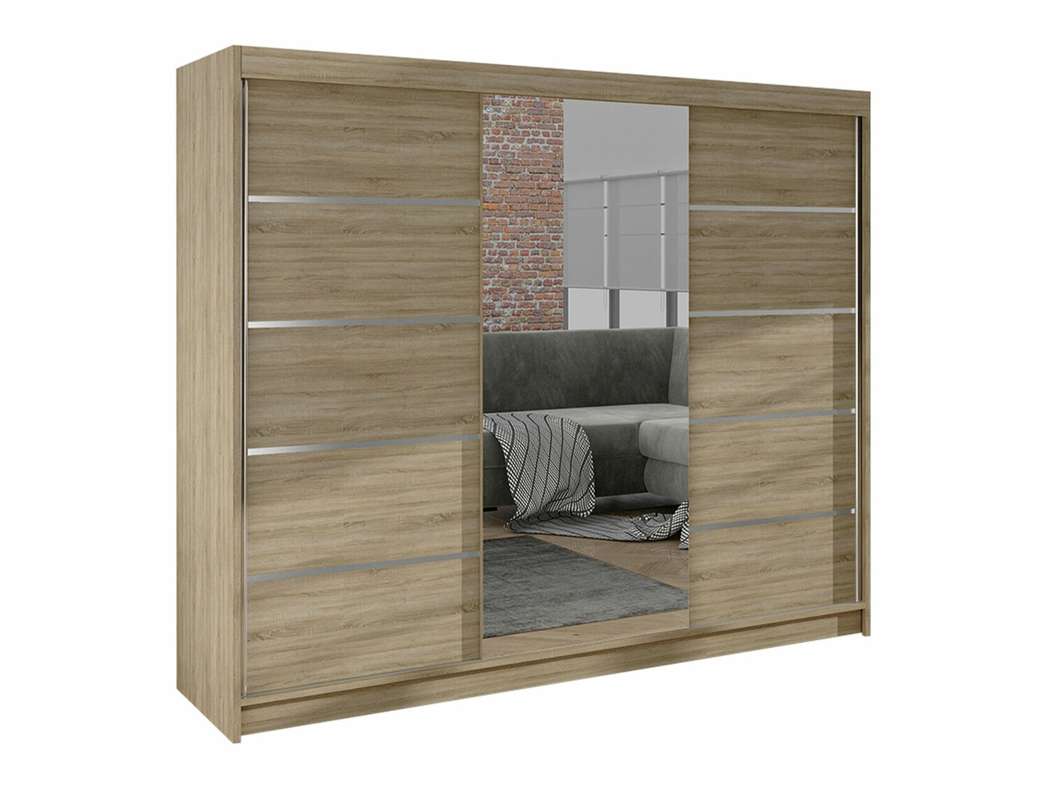 Skapis Closico 161 (Sonomas ozols)