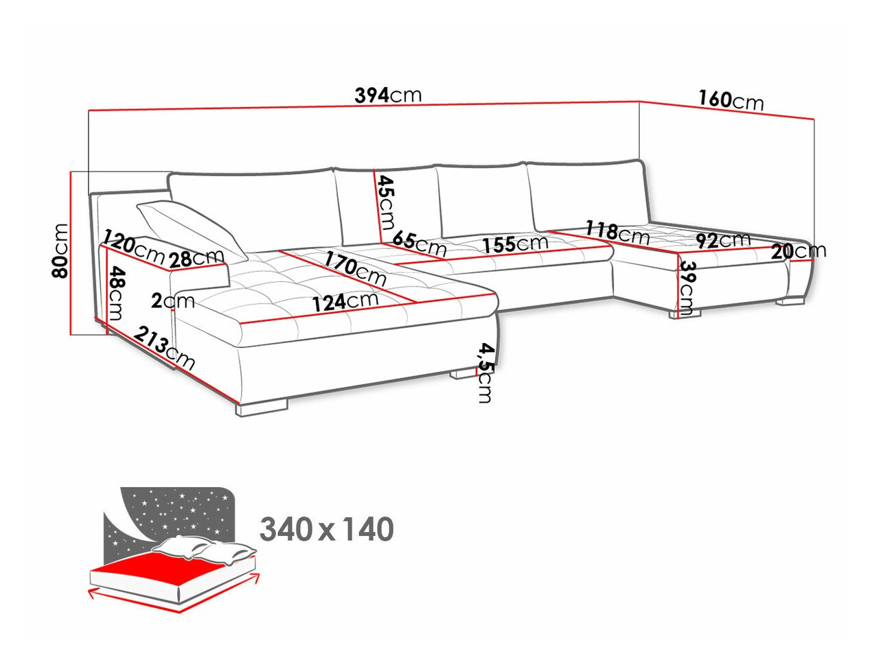 Stūra dīvāns Comfivo 248 (Venus Velvet 2927 + Miu 2041 + Venus Velvet 2927)