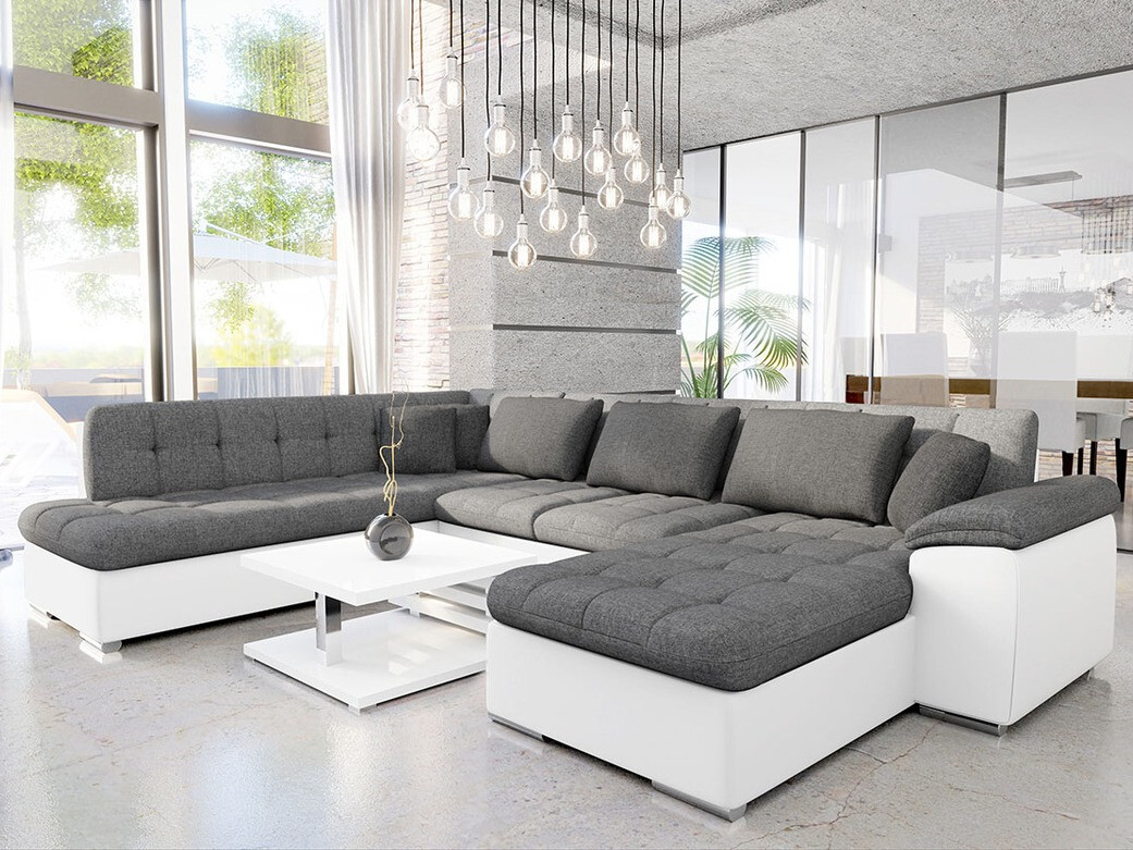 Stūra dīvāns Comfivo Gemma IV (Soft 017 + Lux 05 + Lux 06)
