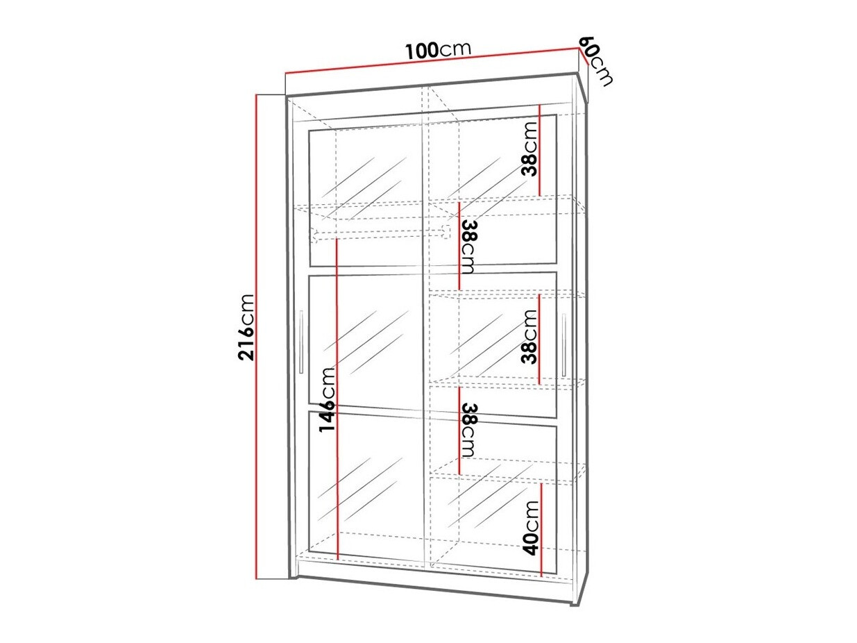 Шкаф Toledo 101 (Белый)