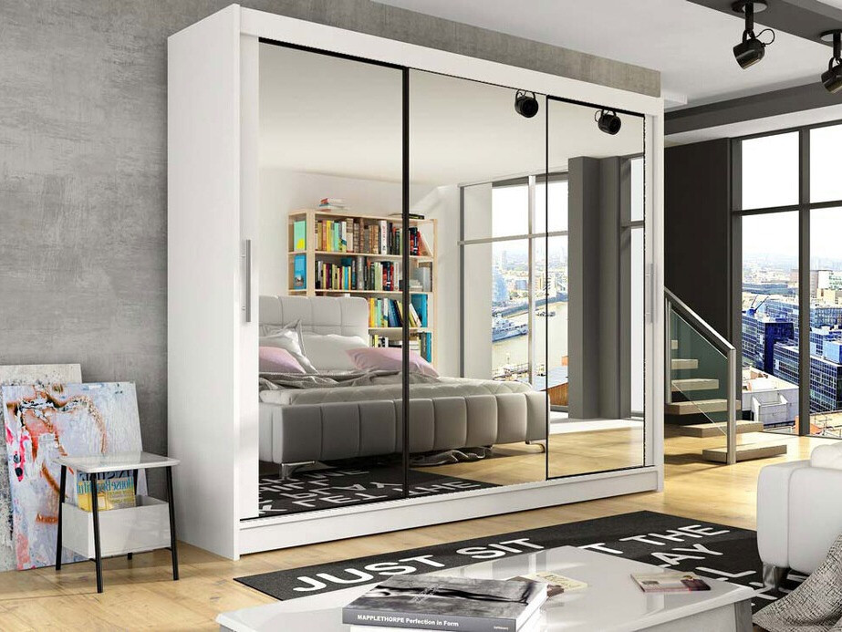 Skapis Closico 119 (Balts)