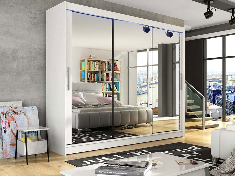 Skapis Closico 119 (Balts)