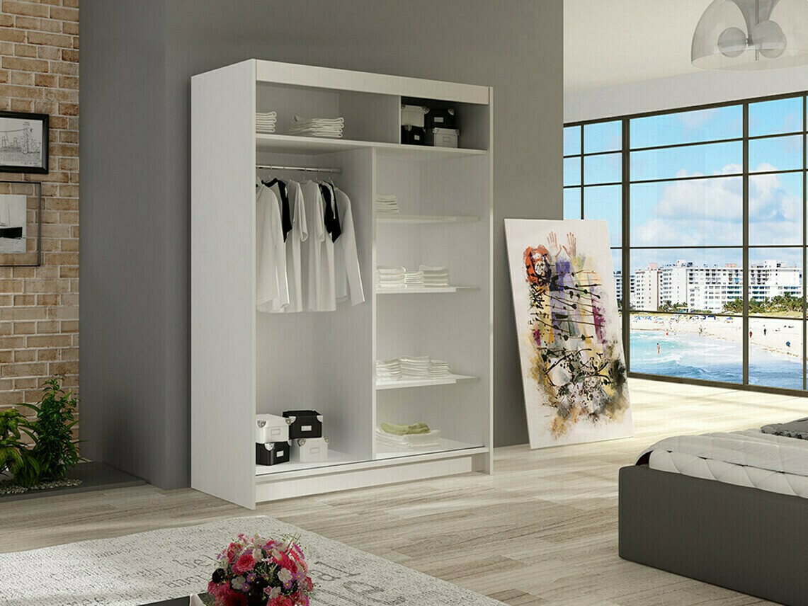 Skapis Closico Pacron I (Balts)