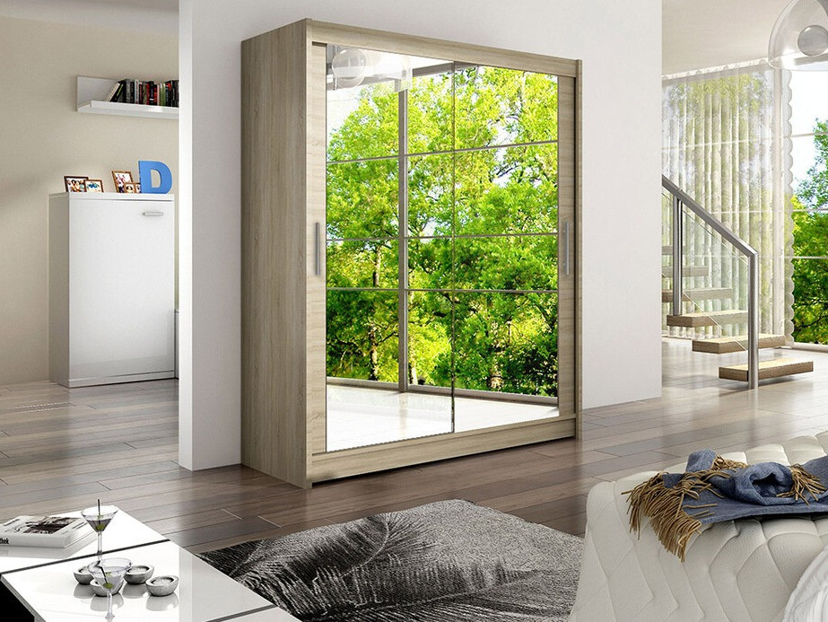 Skapis Closico 127 (Sonomas ozols)