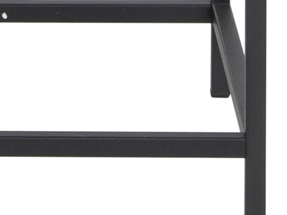 Стеллаж Norsica Sevferi 142 (Черный пепел + Чёрный)