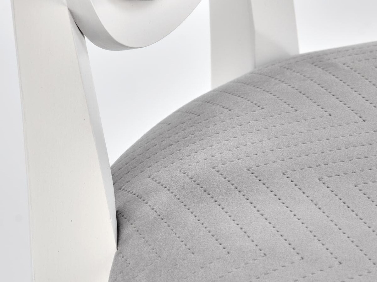 Krēsls Houston 986 (Balts + Pelēks)