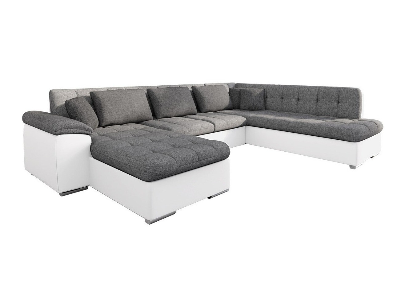Stūra dīvāns Comfivo Gemma III (Soft 017 + Lux 05 + Lux 06)
