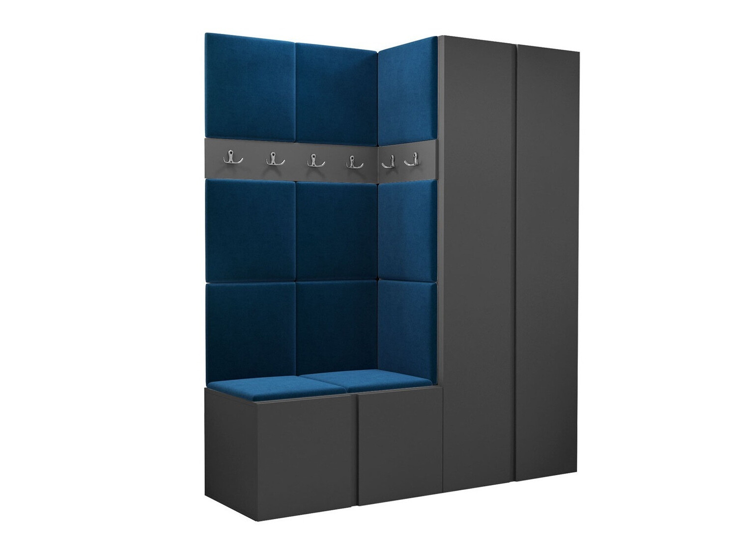 Priekšnama komplekts Hartford 266 (Grafīts)