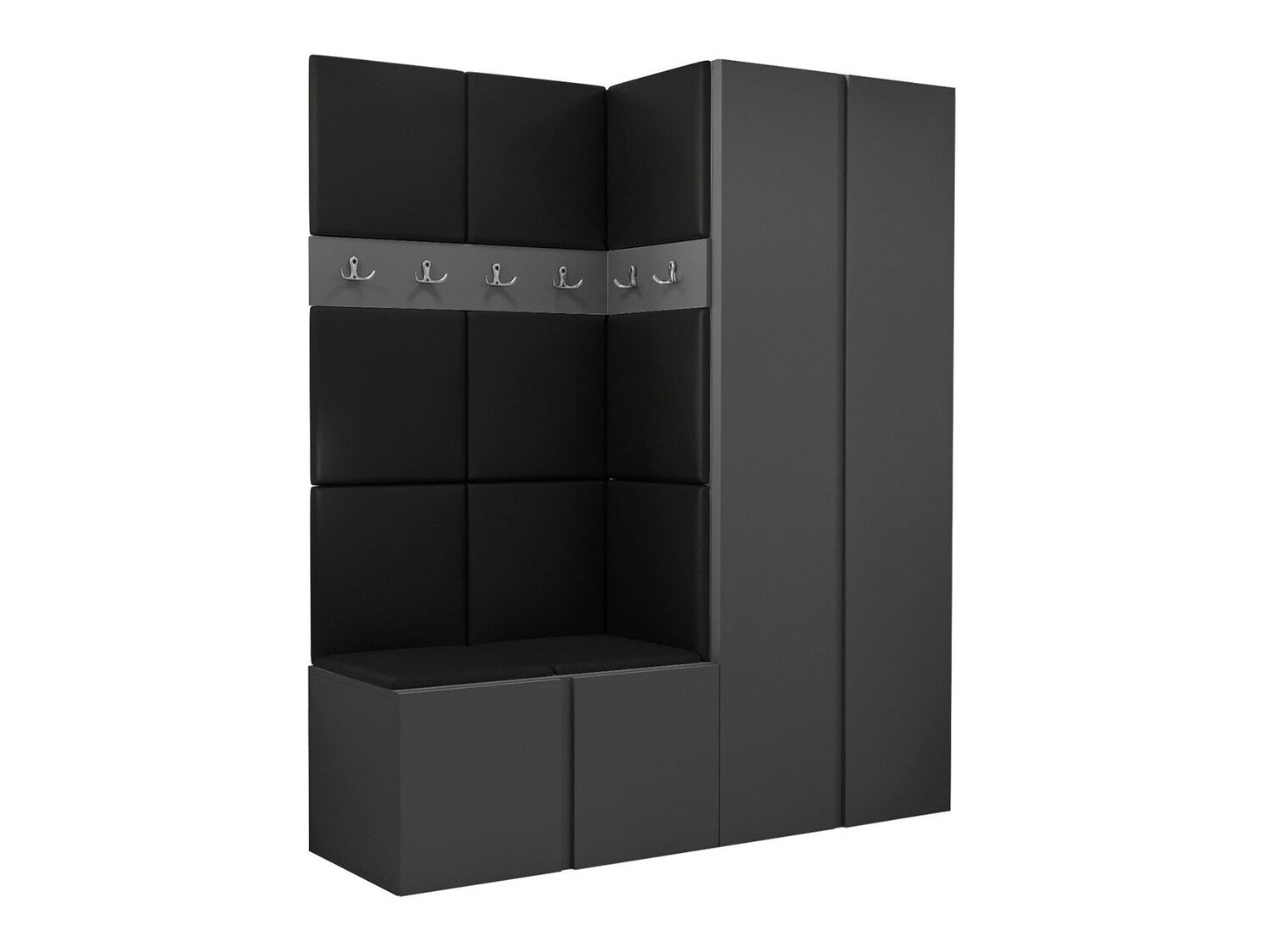 Priekšnama komplekts Hartford 266 (Grafīts)